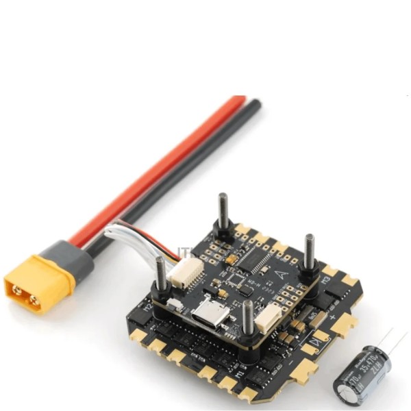 Wholesale Hobbyporter F722 80A 2-6s FC&ESC Stack STM32F722RET6 Flight Controller BLS 80A 4in1 ESC RC Racing Drone Model